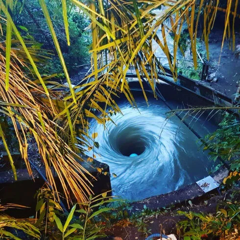 Vortex turbina turbulent